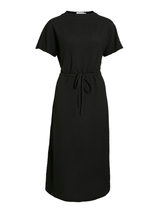 VIBELINDA Midi Dress - Black Beauty