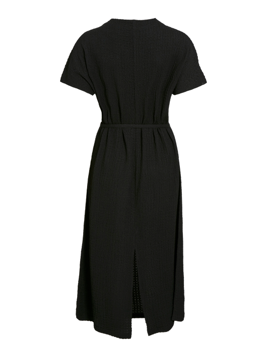 VIBELINDA Midi Dress - Black Beauty