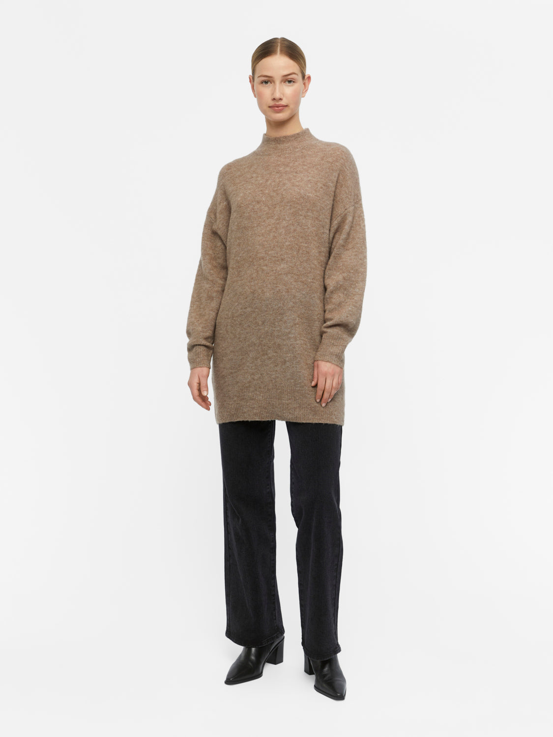 OBJELLIE Pullover - Fossil